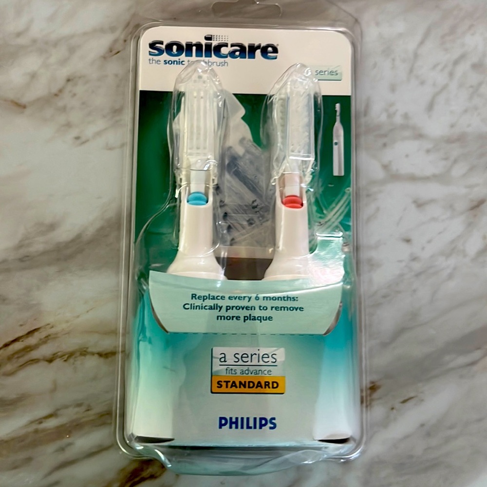 Philips Sonicare a series Replacement Brush Heads NWT